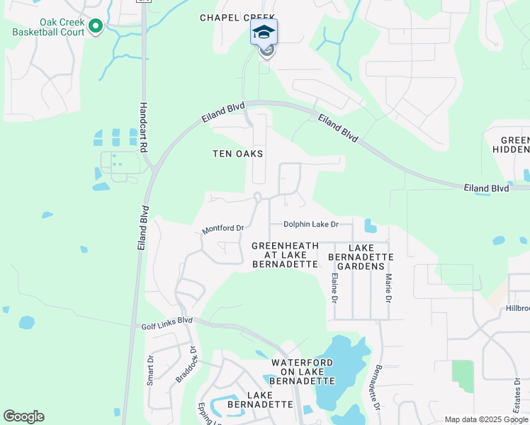 map of restaurants, bars, coffee shops, grocery stores, and more near 34912 Marsh Glen Court in Zephyrhills