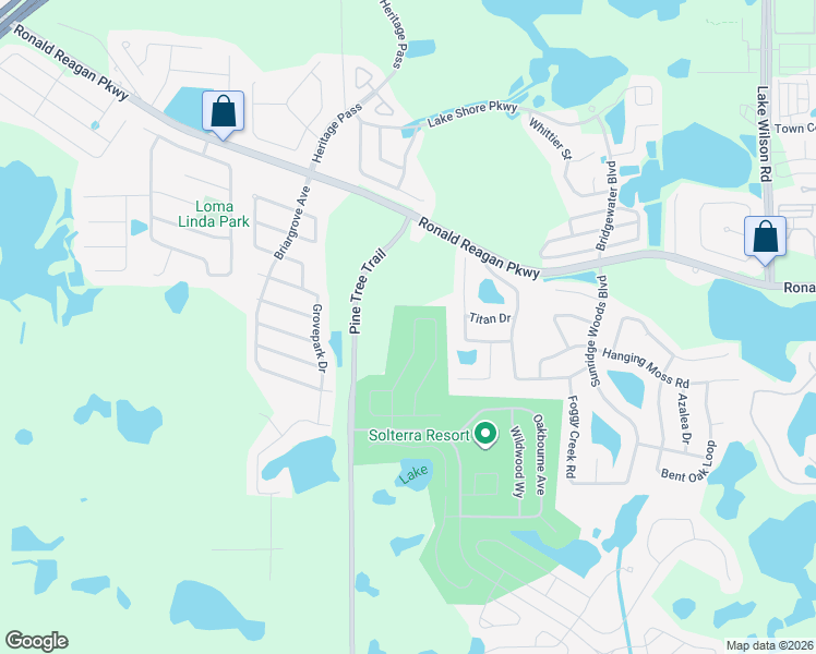 map of restaurants, bars, coffee shops, grocery stores, and more near 4103 Oak Tree Drive in Davenport