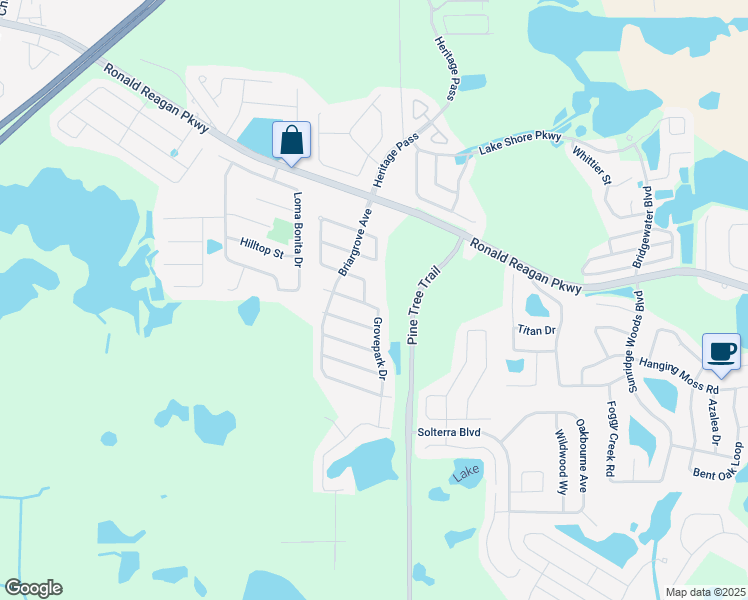 map of restaurants, bars, coffee shops, grocery stores, and more near 316 Grovepark Drive in Davenport