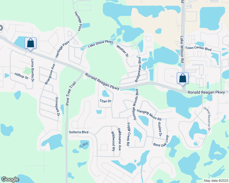 map of restaurants, bars, coffee shops, grocery stores, and more near 132 Meadow Green Drive in Davenport
