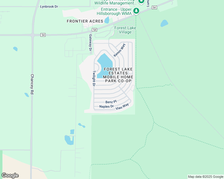 map of restaurants, bars, coffee shops, grocery stores, and more near 6032 Presidential Circle in Zephyrhills