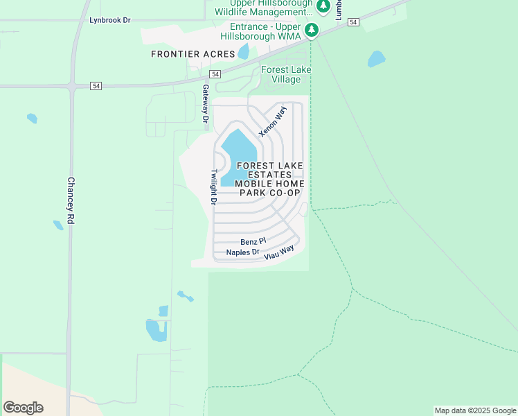 map of restaurants, bars, coffee shops, grocery stores, and more near 6032 Presidential Circle in Zephyrhills