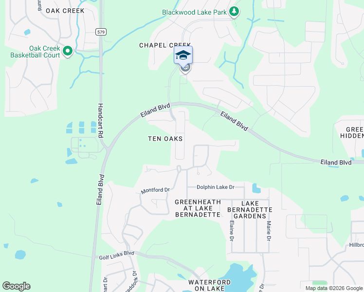 map of restaurants, bars, coffee shops, grocery stores, and more near 6105 Merrifield Drive in Zephyrhills