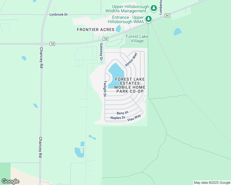 map of restaurants, bars, coffee shops, grocery stores, and more near 6037 Spring Lake Circle in Zephyrhills