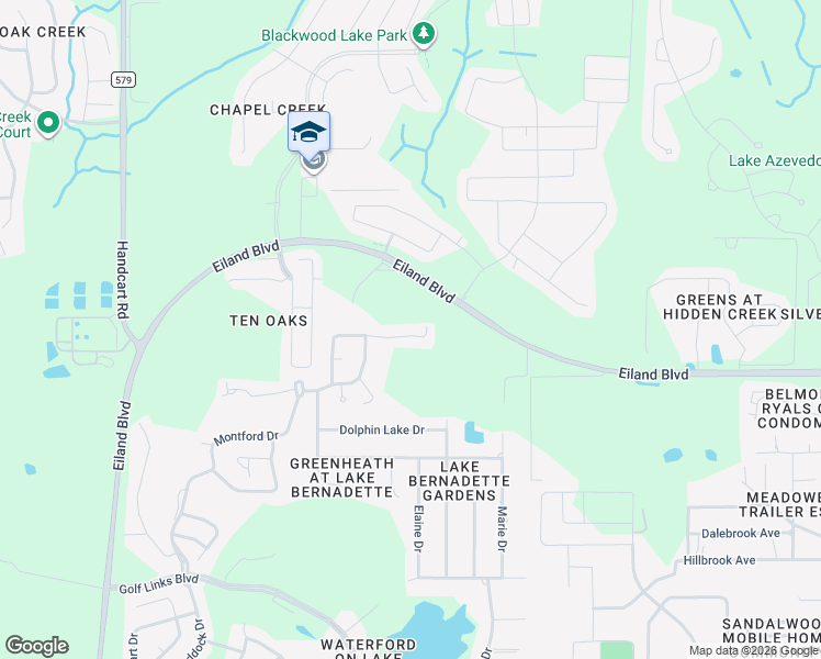 map of restaurants, bars, coffee shops, grocery stores, and more near 35211 Meadow Reach Drive in Zephyrhills