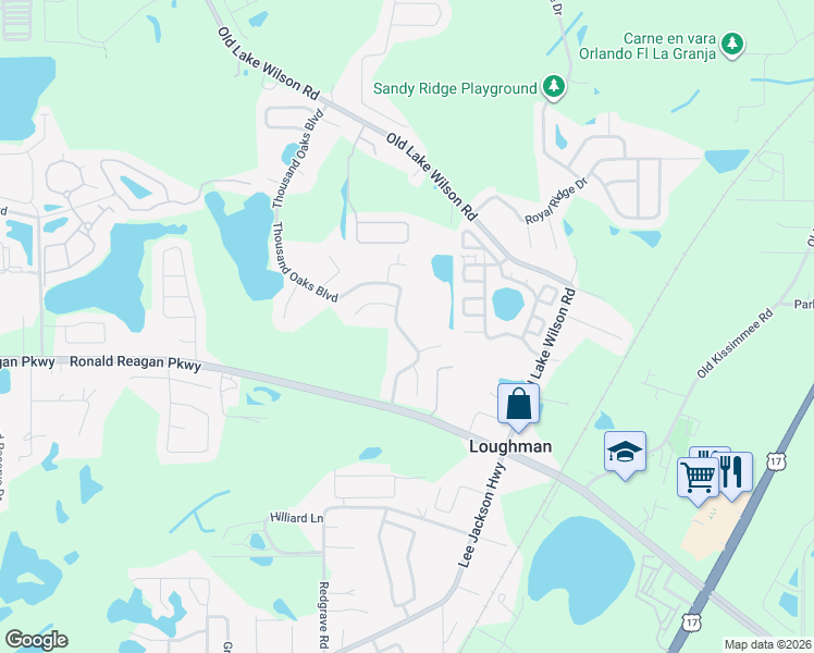map of restaurants, bars, coffee shops, grocery stores, and more near 344 Thousand Oaks Boulevard in Davenport