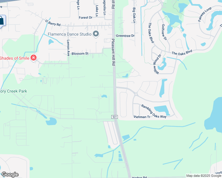 map of restaurants, bars, coffee shops, grocery stores, and more near 1968 Pleasant Hill Road in Kissimmee