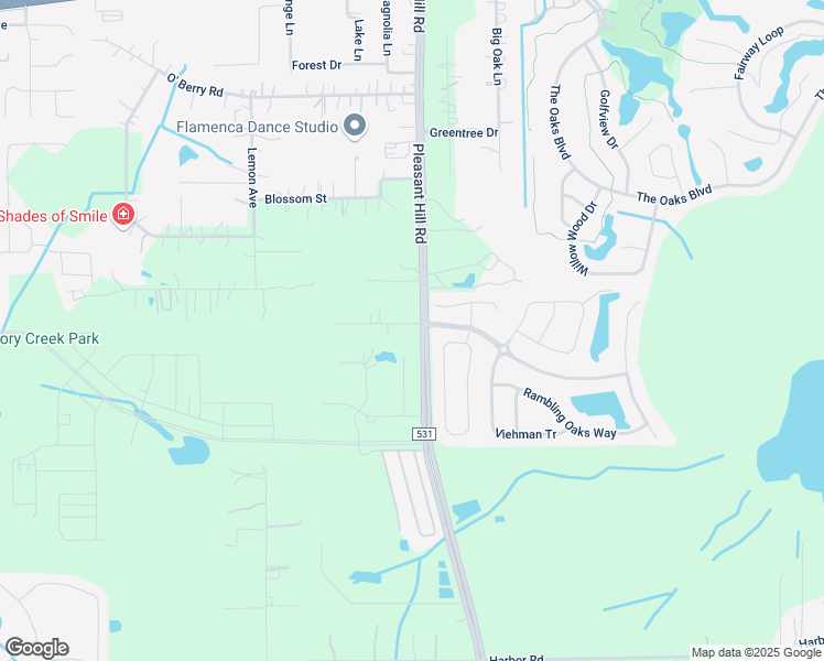 map of restaurants, bars, coffee shops, grocery stores, and more near 1968 Pleasant Hill Road in Kissimmee