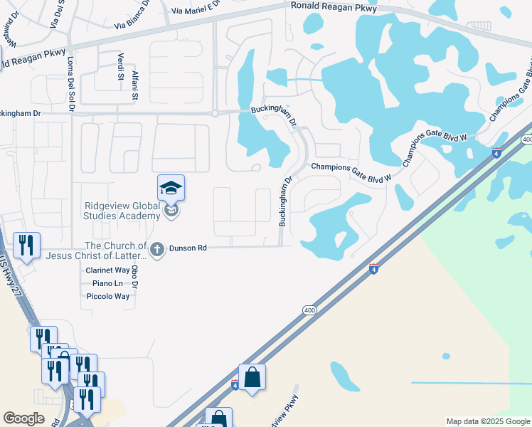 map of restaurants, bars, coffee shops, grocery stores, and more near 475 Aberdeen Drive in Davenport