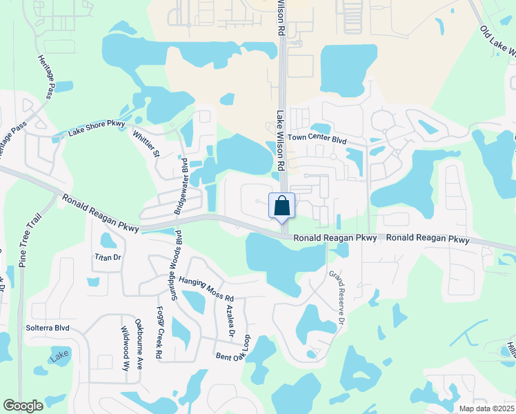 map of restaurants, bars, coffee shops, grocery stores, and more near 121 Robbins Rest Court in Davenport