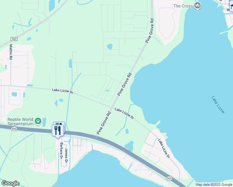 map of restaurants, bars, coffee shops, grocery stores, and more near 2028 Pine Grove Road in St. Cloud