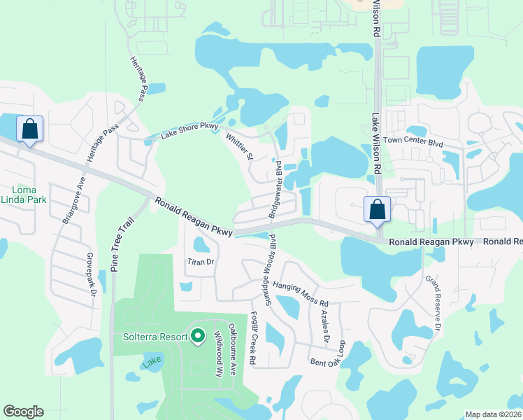 map of restaurants, bars, coffee shops, grocery stores, and more near 120 Darlington Loop in Davenport