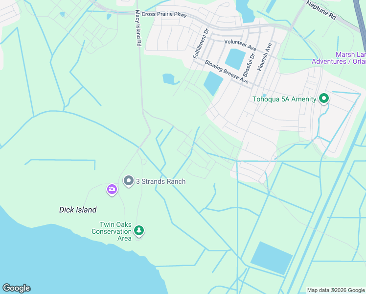 map of restaurants, bars, coffee shops, grocery stores, and more near 1850 Breezewood Street in Kissimmee