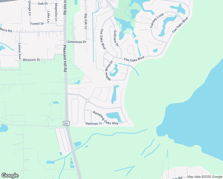 map of restaurants, bars, coffee shops, grocery stores, and more near 2210 Wandering Oak Terrace in Kissimmee