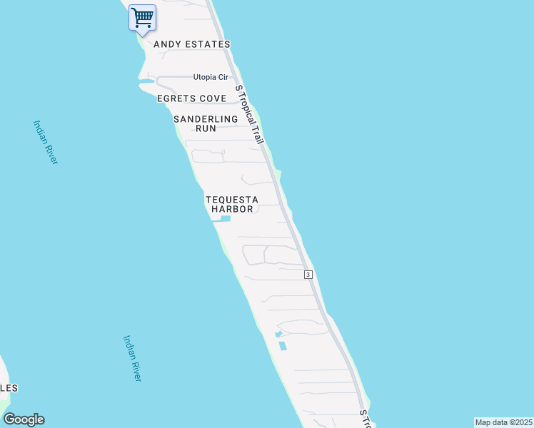 map of restaurants, bars, coffee shops, grocery stores, and more near 108 Tequesta Harbor Drive in Merritt Island