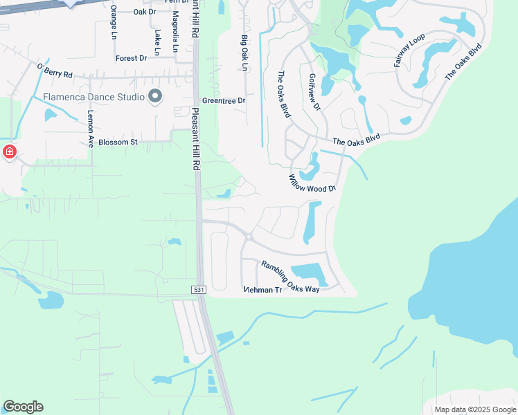map of restaurants, bars, coffee shops, grocery stores, and more near 2173 Granger Avenue in Kissimmee