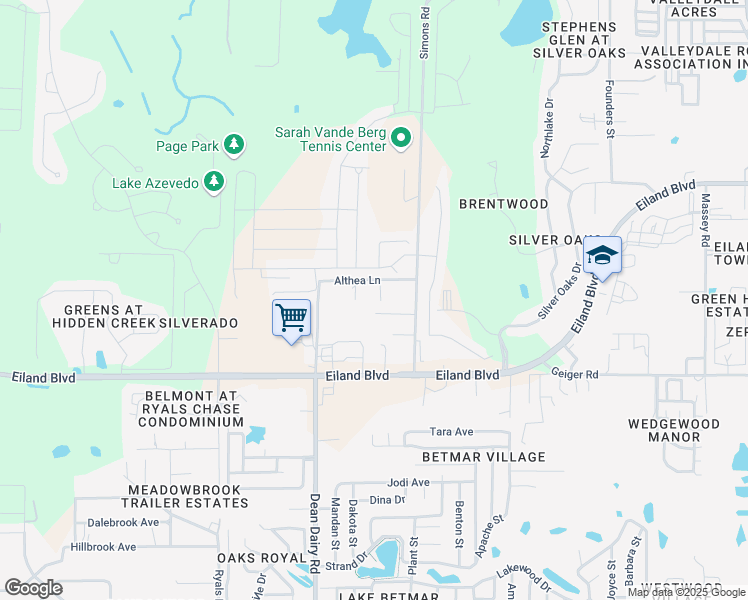 map of restaurants, bars, coffee shops, grocery stores, and more near 6205 Lullabye Lane in Zephyrhills