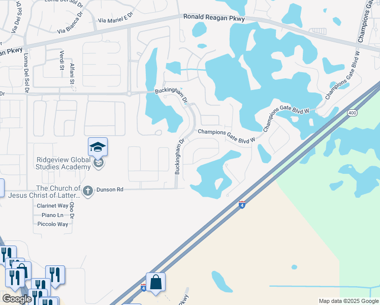 map of restaurants, bars, coffee shops, grocery stores, and more near 101 Aberdeen Street in Davenport