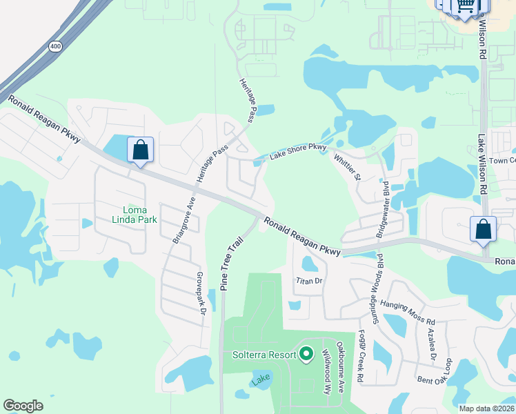 map of restaurants, bars, coffee shops, grocery stores, and more near 349 Sand Ridge Drive in Davenport
