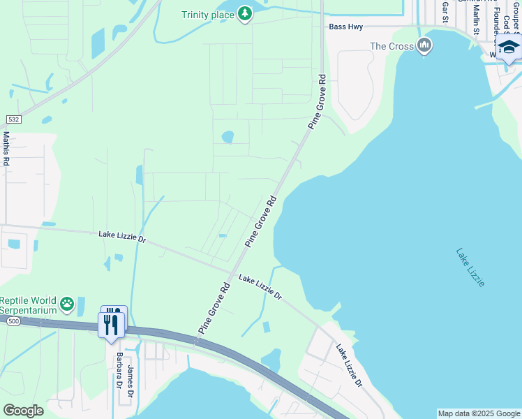 map of restaurants, bars, coffee shops, grocery stores, and more near 1859-2099 Pine Grove Road in Saint Cloud