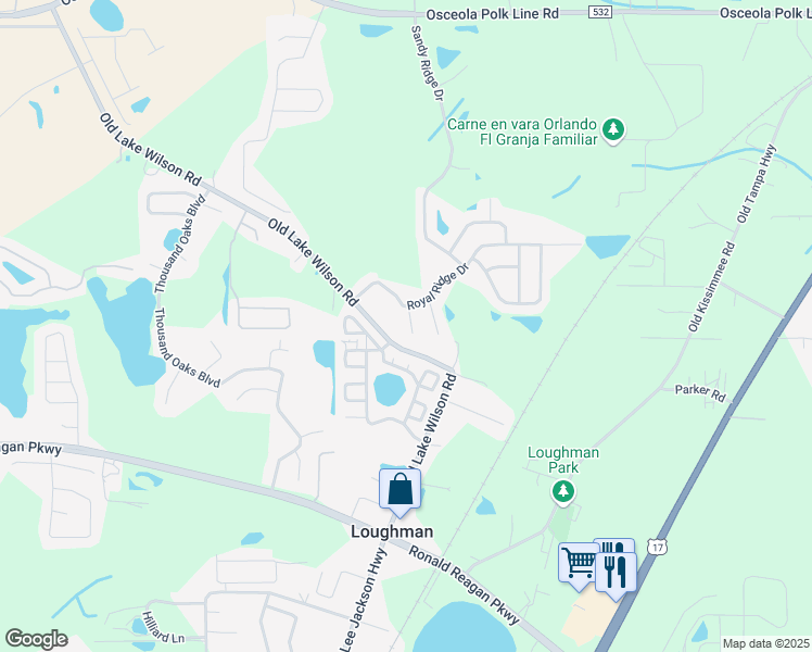 map of restaurants, bars, coffee shops, grocery stores, and more near 201 Ridgemont Court in Davenport