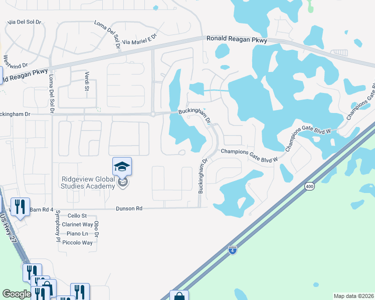 map of restaurants, bars, coffee shops, grocery stores, and more near 556 Windsor Place in Davenport