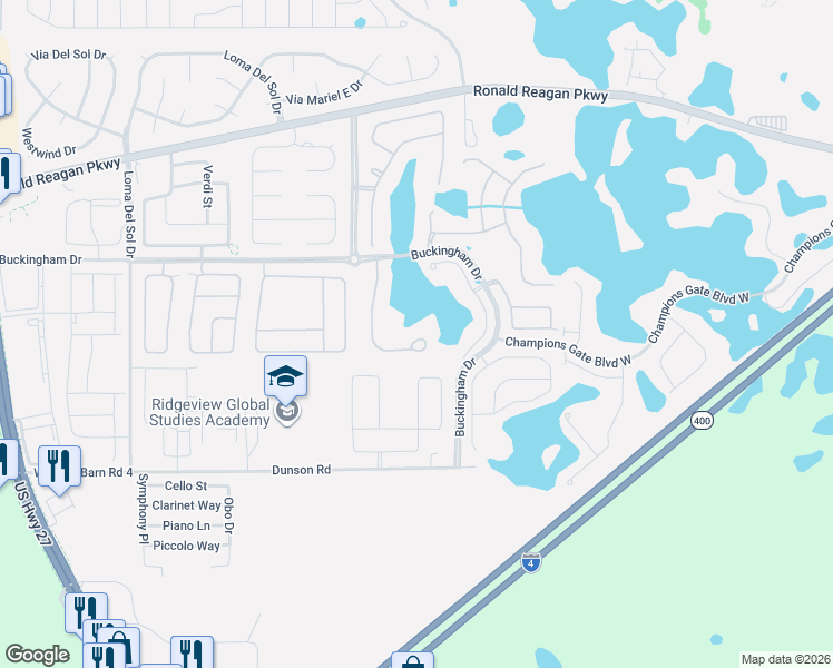 map of restaurants, bars, coffee shops, grocery stores, and more near 516 Windsor Place in Davenport