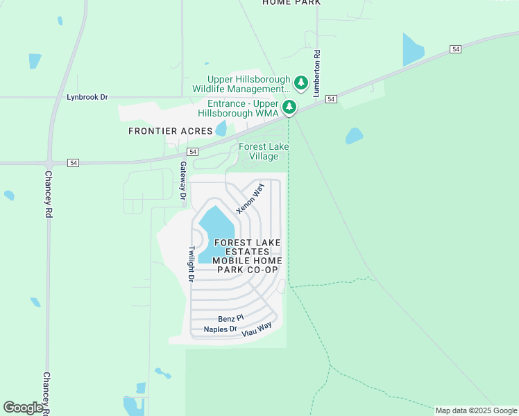 map of restaurants, bars, coffee shops, grocery stores, and more near 6312 Presidential Circle in Zephyrhills