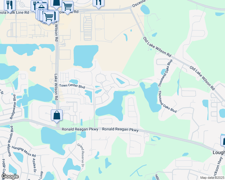 map of restaurants, bars, coffee shops, grocery stores, and more near 224 Village Court in Davenport
