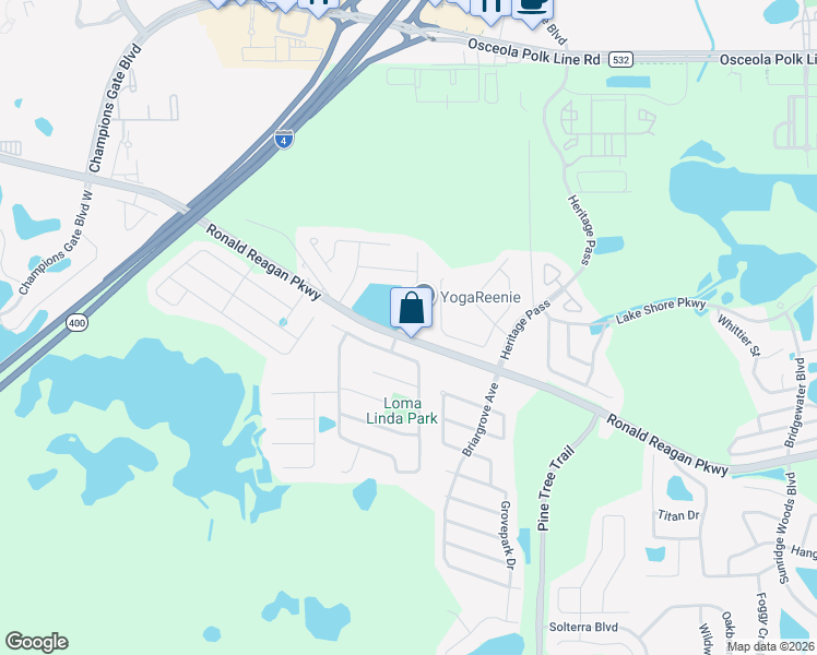 map of restaurants, bars, coffee shops, grocery stores, and more near 145 Oxford Road in Davenport