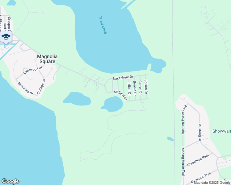 map of restaurants, bars, coffee shops, grocery stores, and more near 1831 Vera Drive in St. Cloud