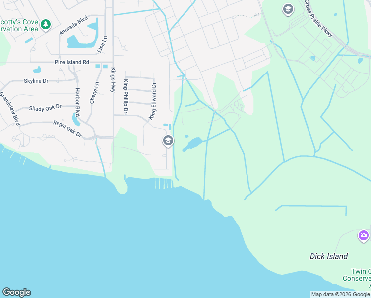 map of restaurants, bars, coffee shops, grocery stores, and more near 1849 Kings Point Boulevard in Kissimmee
