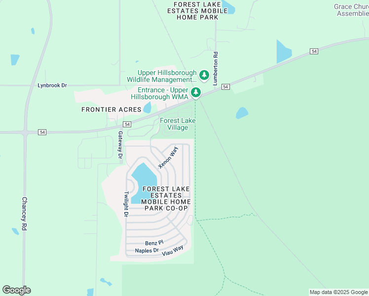 map of restaurants, bars, coffee shops, grocery stores, and more near 6414 Utopia Drive in Zephyrhills