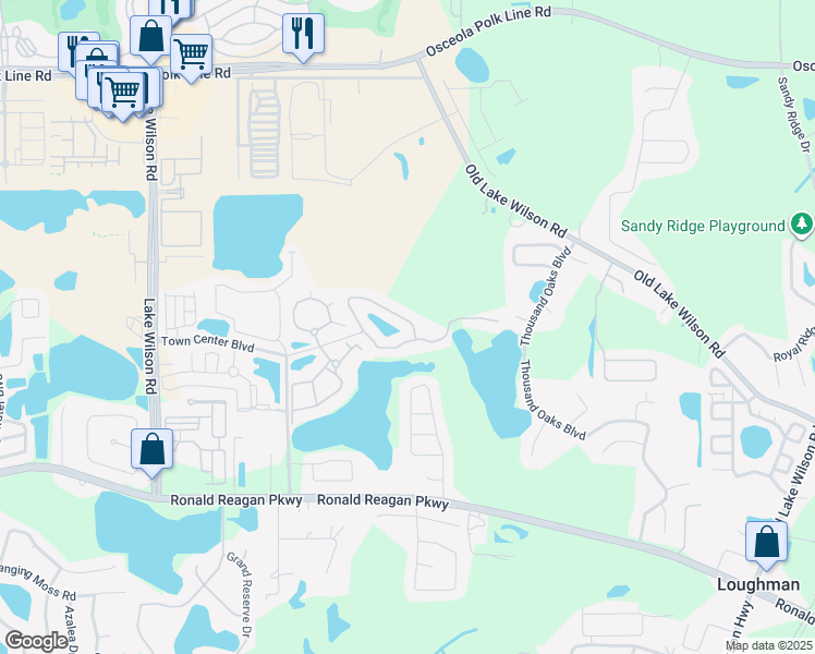 map of restaurants, bars, coffee shops, grocery stores, and more near 203 Reserve Drive in Davenport