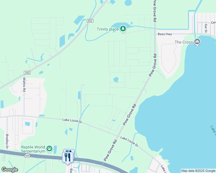 map of restaurants, bars, coffee shops, grocery stores, and more near 5975 Ed Harris Court in St. Cloud