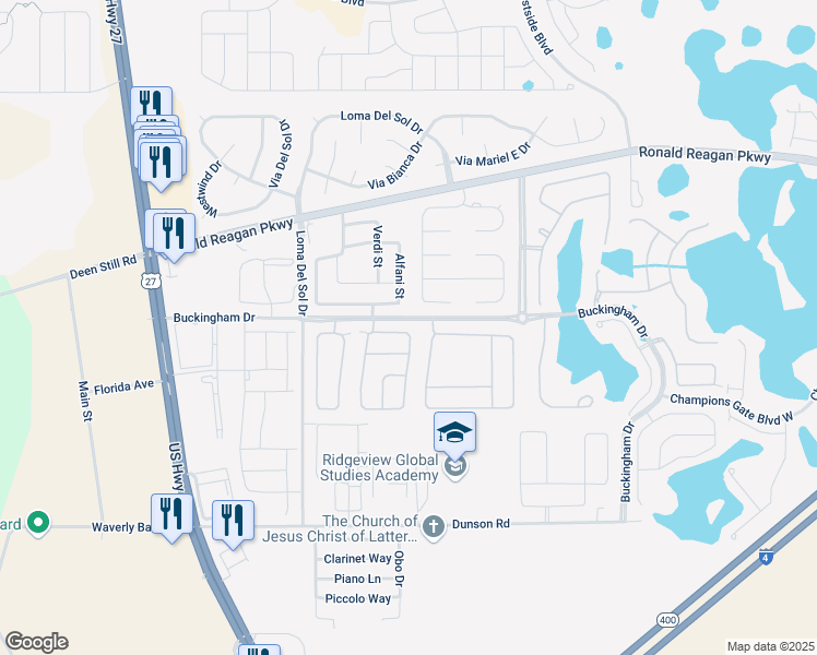 map of restaurants, bars, coffee shops, grocery stores, and more near 902 Henley Circle in Davenport