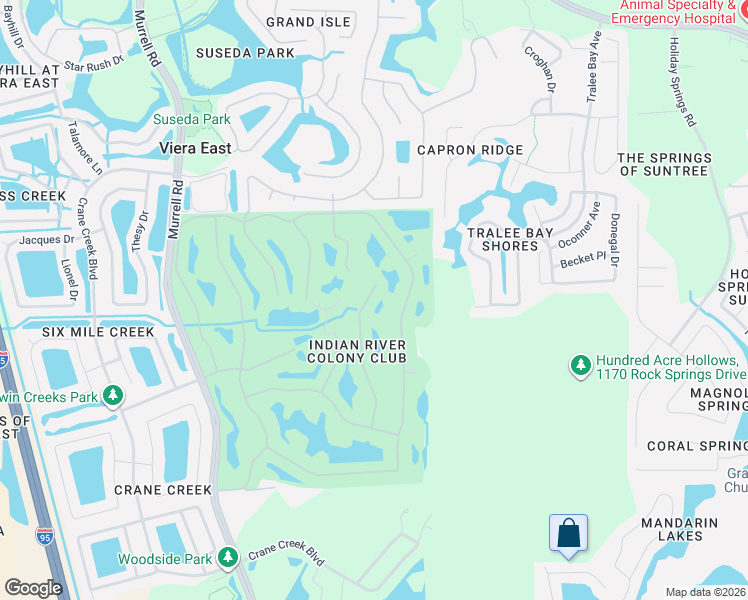 map of restaurants, bars, coffee shops, grocery stores, and more near 1185 Ironsides Avenue in Melbourne
