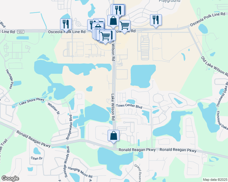 map of restaurants, bars, coffee shops, grocery stores, and more near 2100 Jahna Mine Road in Davenport