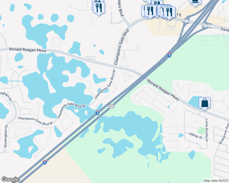 map of restaurants, bars, coffee shops, grocery stores, and more near 801 Benoi Drive in Davenport
