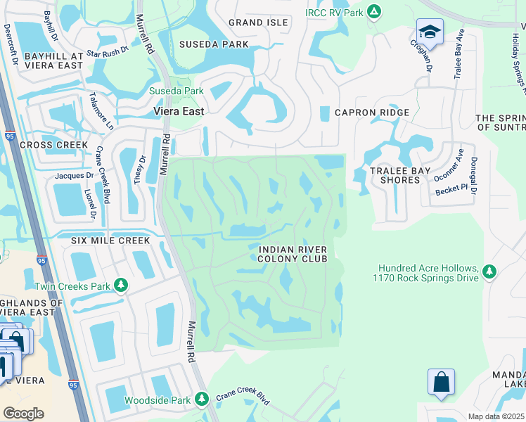 map of restaurants, bars, coffee shops, grocery stores, and more near 1315 Pilgrim Avenue in Melbourne
