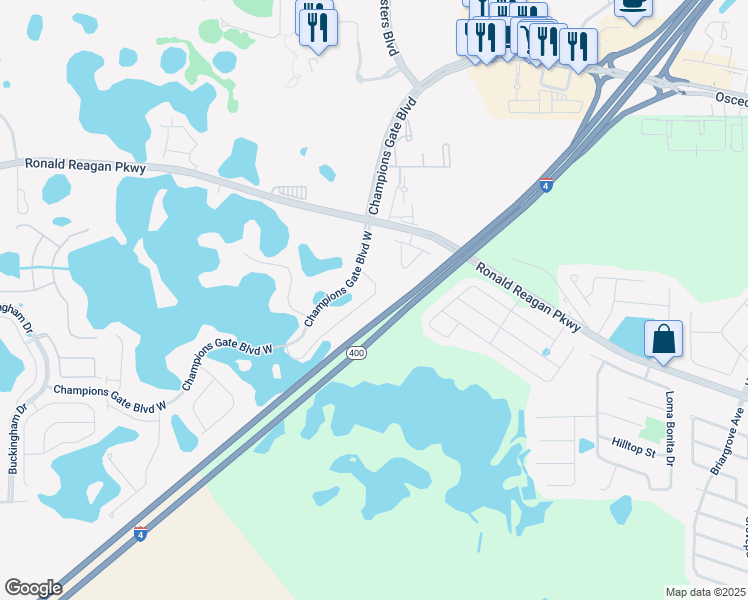 map of restaurants, bars, coffee shops, grocery stores, and more near 801 Benoi Drive in Davenport