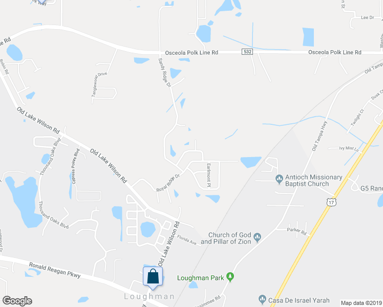 map of restaurants, bars, coffee shops, grocery stores, and more near 503 Blue Jay Way in Davenport