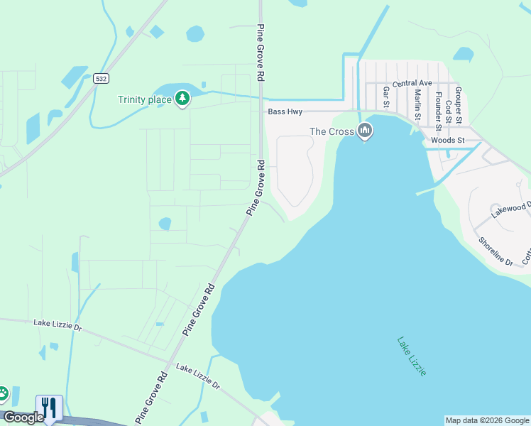 map of restaurants, bars, coffee shops, grocery stores, and more near 1795 Pine Grove Road in St. Cloud