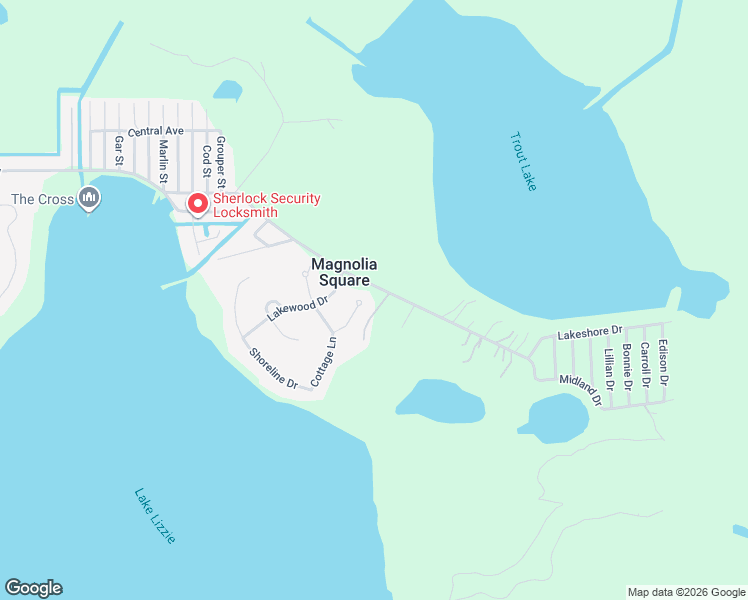 map of restaurants, bars, coffee shops, grocery stores, and more near 1801 Charles Court in St. Cloud