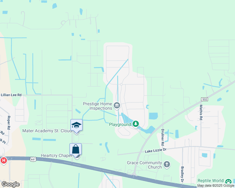 map of restaurants, bars, coffee shops, grocery stores, and more near 1811 Castleton Drive in St. Cloud