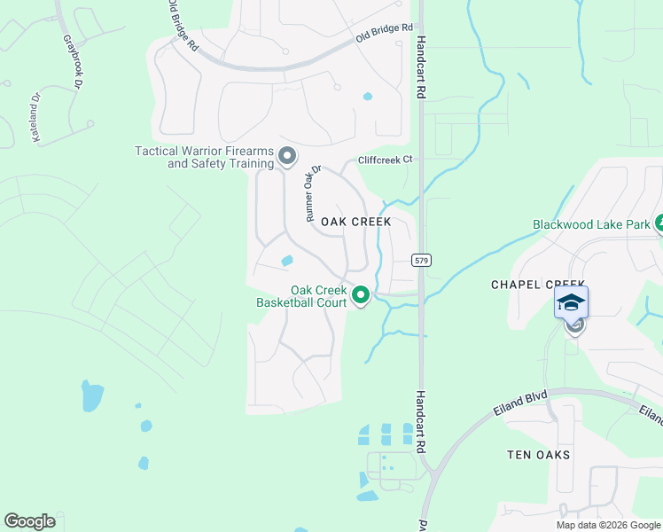 map of restaurants, bars, coffee shops, grocery stores, and more near 34207 Spring Oak Trail in Wesley Chapel