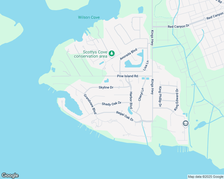 map of restaurants, bars, coffee shops, grocery stores, and more near 1544 Skyline Drive in Kissimmee