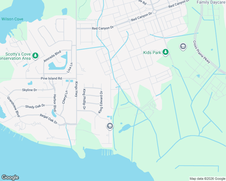 map of restaurants, bars, coffee shops, grocery stores, and more near 1747 King Edward Drive in Kissimmee