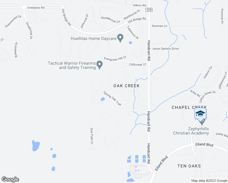 map of restaurants, bars, coffee shops, grocery stores, and more near 6735 Runner Oak Drive in Wesley Chapel
