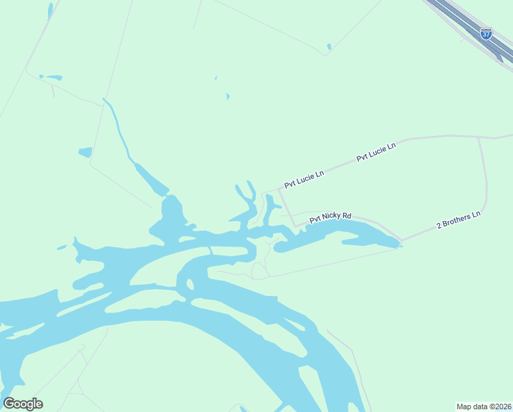 map of restaurants, bars, coffee shops, grocery stores, and more near 133 Bouy Lane in George West